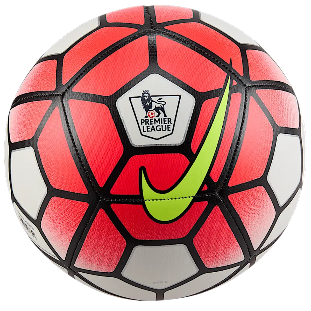 Nike Premier League Heritage Ordem 3 Ball (White/Bright Crimson/Volt)