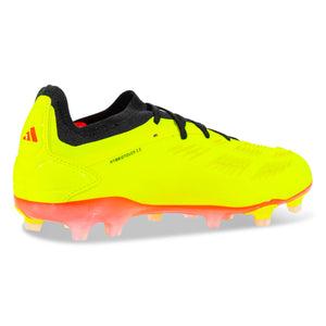 adidas Predator Pro FG Soccer Cleats (Solar Yellow/Black/Solar Red)