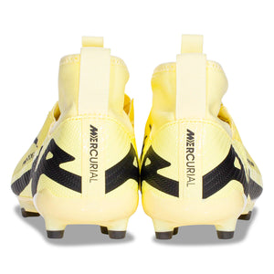 Nike Jr. Zoom Superfly 9 Pro Firm Ground Soccer Cleats (Lemonade/Black)