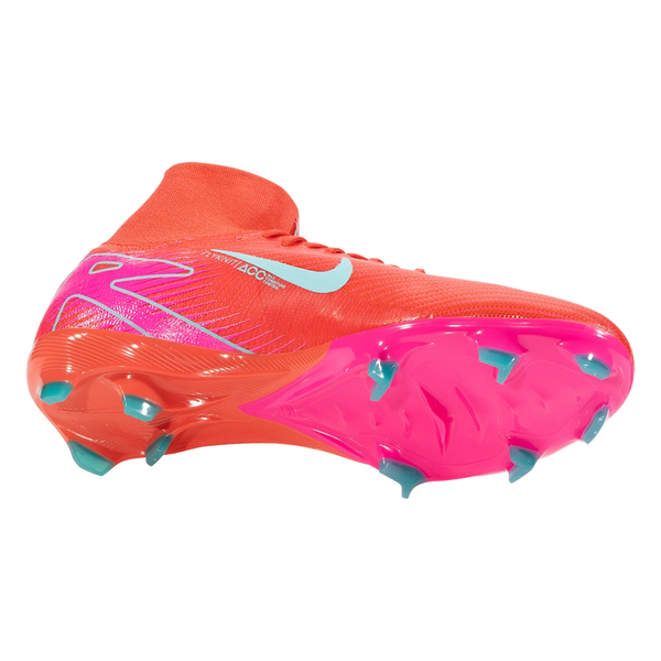 Nike Zoom Superfly 10 Pro FG Soccer Cleat (Ember Glow/Aurora Green Nike Zoom Superfly 10 Pro FG Soccer Cleat (Ember Glow/Aurora Green