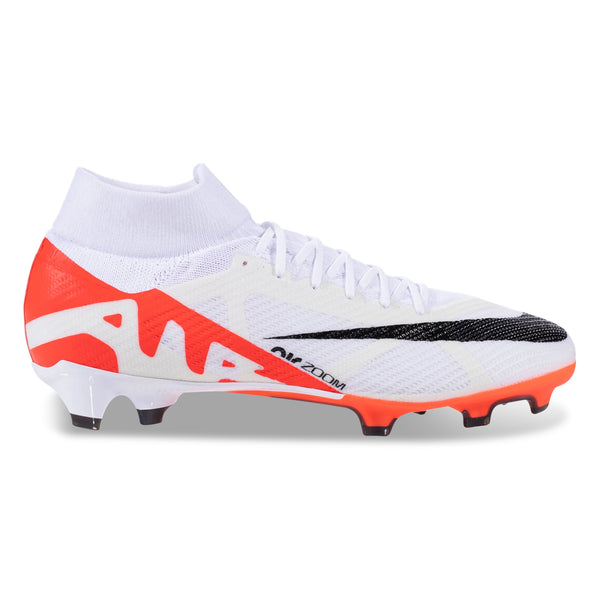 Nike Zoom Superfly 9 Pro Firm Ground Soccer Cleats (Bright Crimson/Whi ...