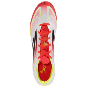 adidas F50 Pro FG Soccer Cleats (White/Black/Yellow)