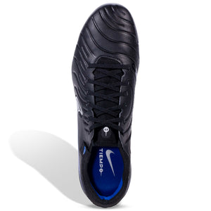 Nike Legend 10 Pro Firm Ground Soccer Cleats (Black/Chrome-Hyper Royal)