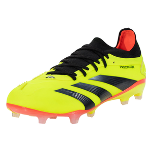 adidas Predator Pro FG Soccer Cleats (Solar Yellow/Black/Solar Red)