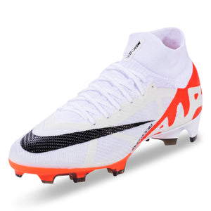 Nike orange and white cleats best sale