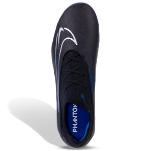 Nike Phantom GX Pro Firm Ground Soccer Cleats (Black/Chrome-Hyper Royal)