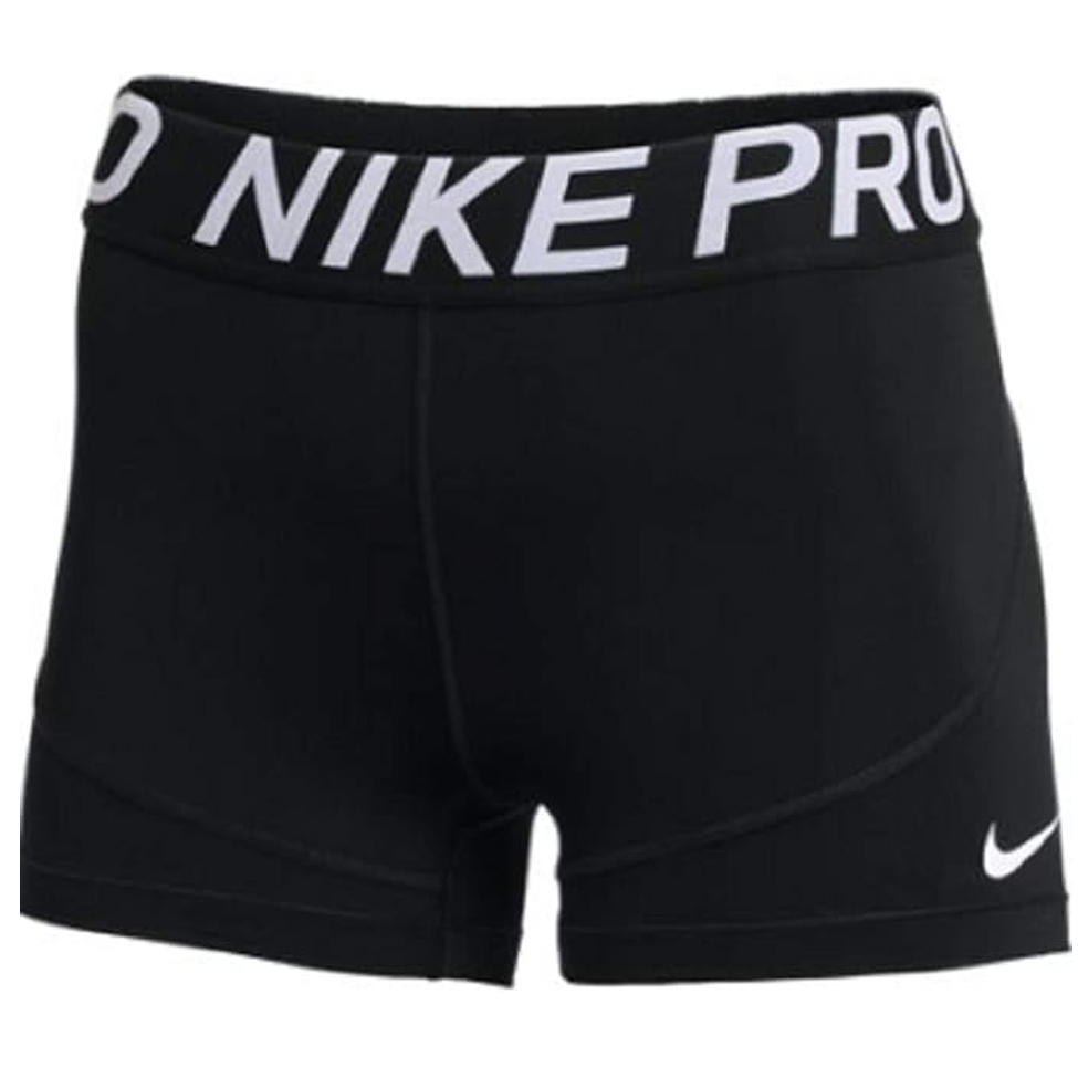 Nike Womens Pro 3' Compression Short (Black/White)