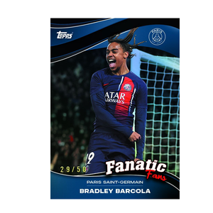 Topps Paris Saint-Germain Trading Card Fan Set (28 Cards)