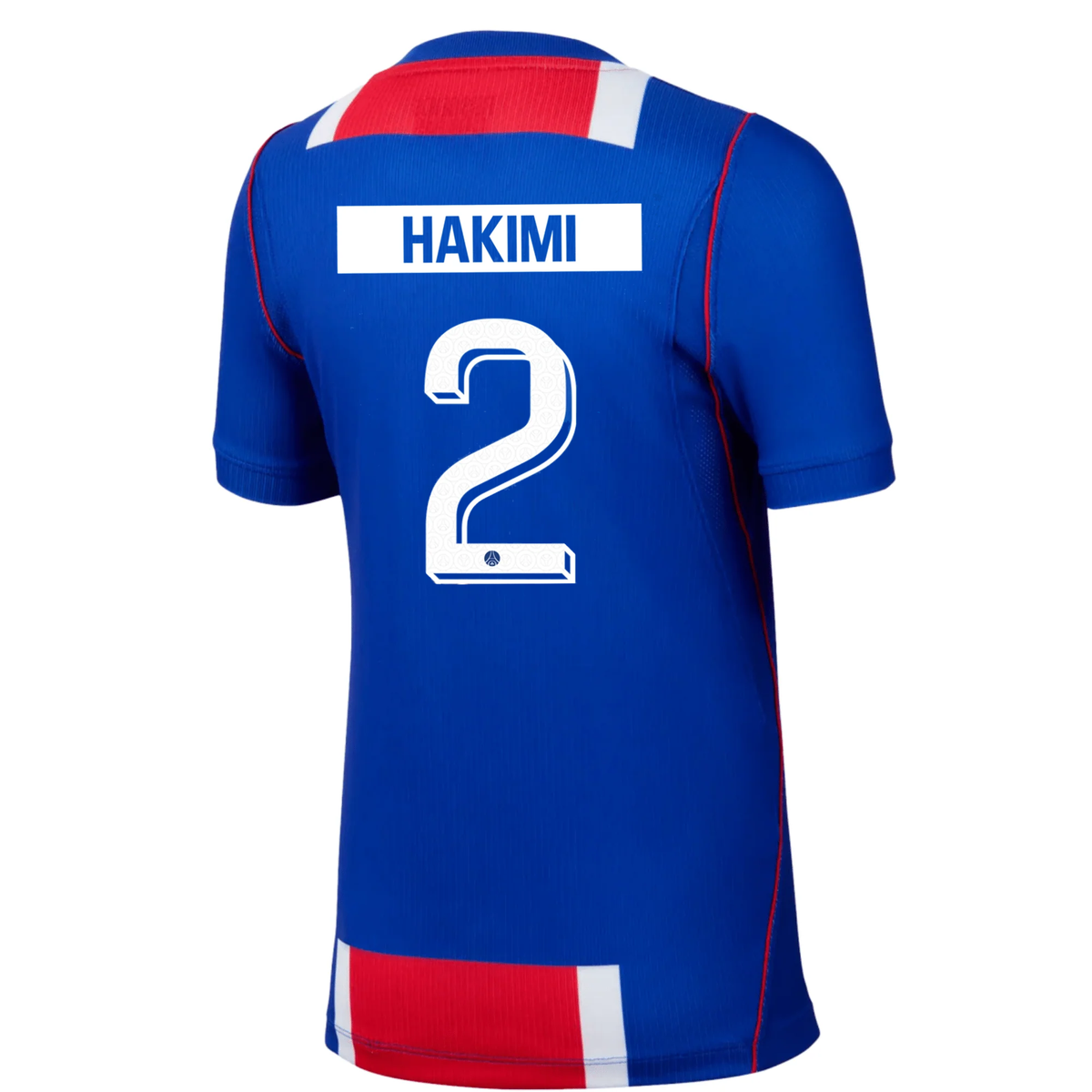 Nike Youth Paris Saint-Germain Archaf Hakimi Home Jersey 26/27 (Royal/White/Red)