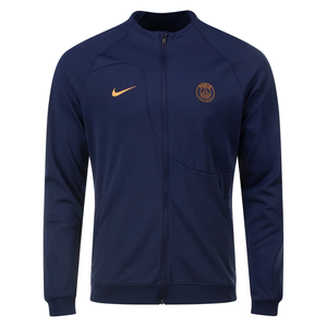 Nike Paris Saint-Germain Academy Pro Anthem Jacket 23/24 (Blackened Blue/Gold Suede)