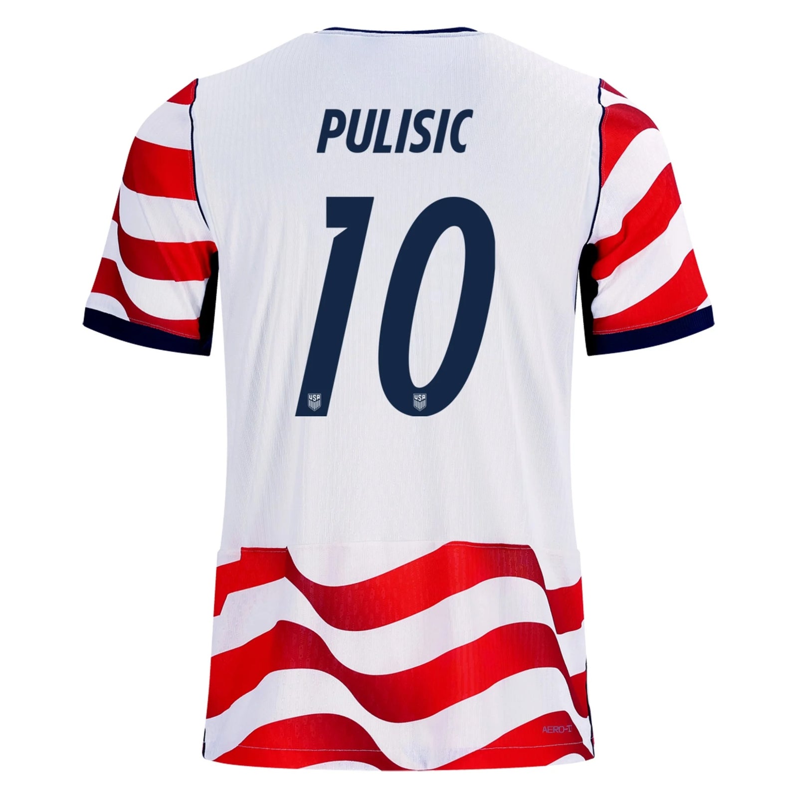 Nike Mens Christian Pulisic United States Match Authentic Home Jersey 2026 (Sail/Midnight Navy)