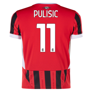 Puma Youth AC Milan Christian Pulisic Home Jersey 24/25 (Puma Red/Black)