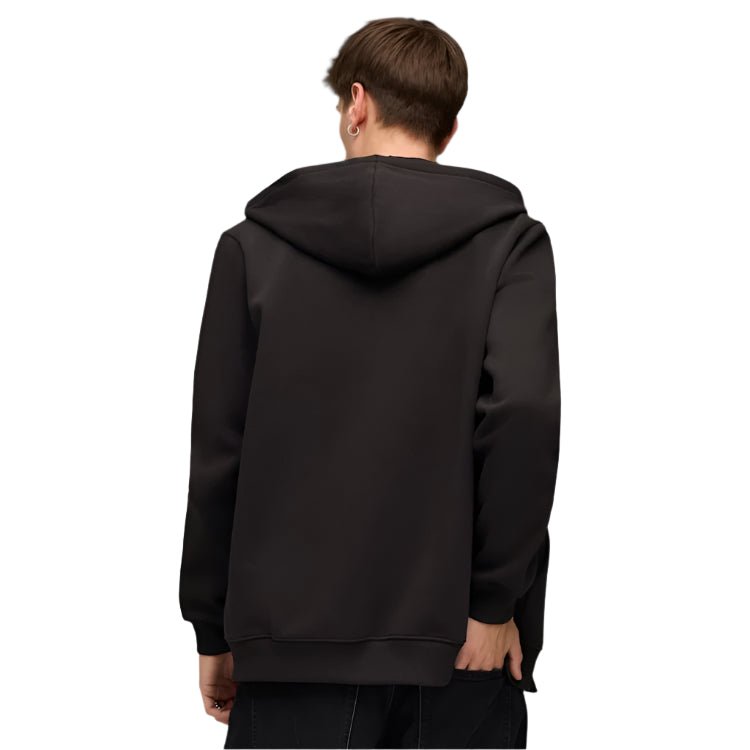 Puma AC Milan 25/26 Essentials Hooded Jacket (Black/Red) | SoccerWearhouse