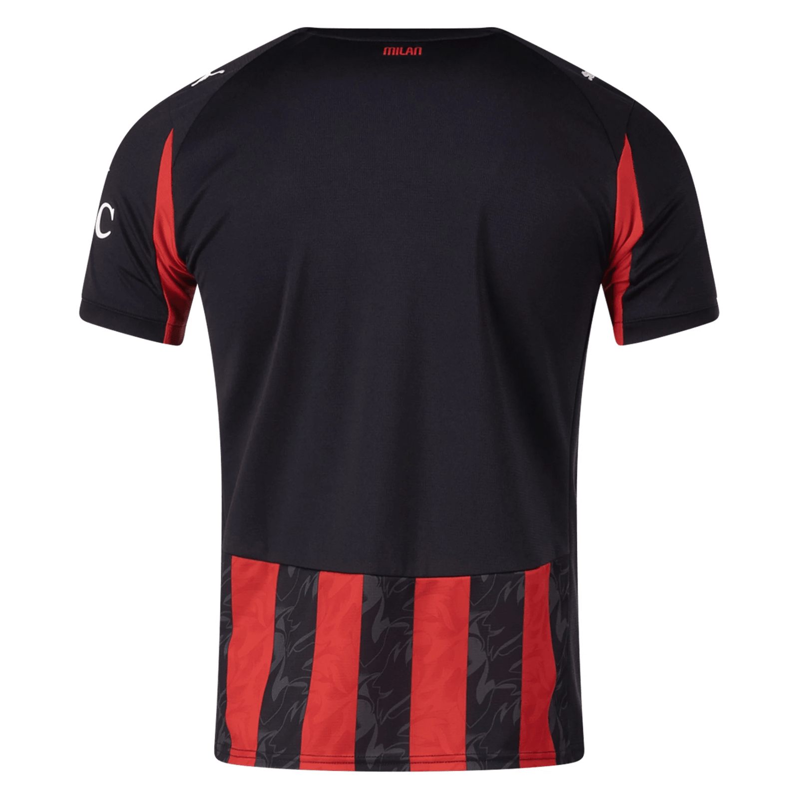 Puma AC Milan Home Jersey 25/26 (Red/Black) | SoccerWearhouse