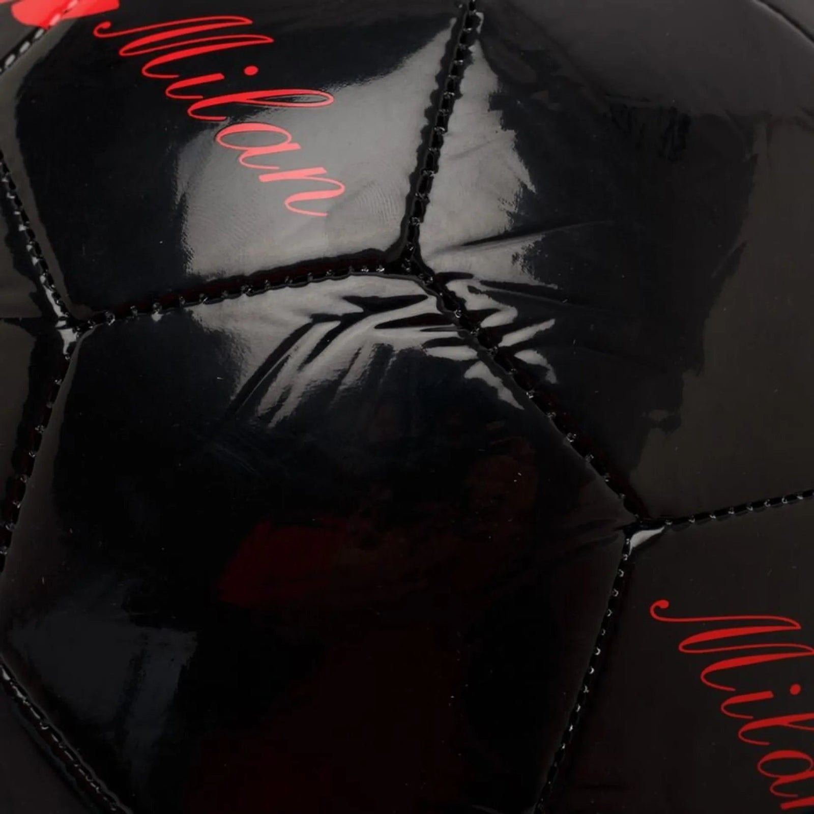 Puma AC Milan Prematch Mini Soccer Ball (Black/Red) | SoccerWearhouse