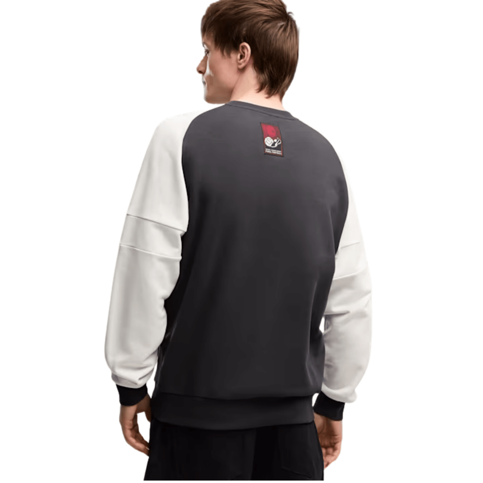 PUMA AC Milan Relaxed Crewneck Sweatshirt 26/27 (Vapor Gray/Dark Gray) | SoccerWearhouse
