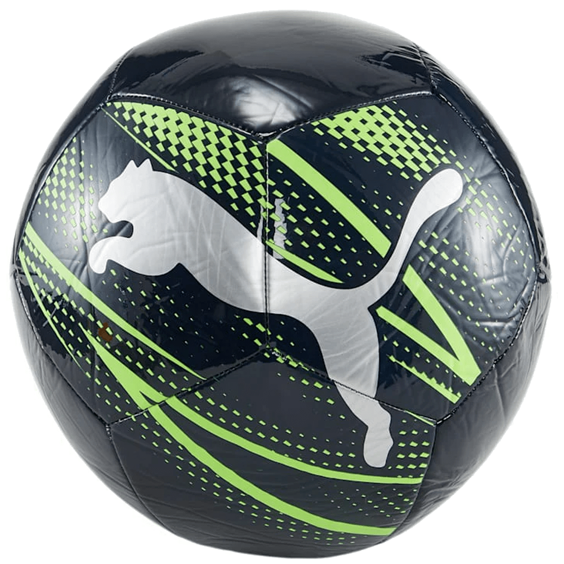 Puma Attacanto Graphic Ball (Parisian Blue/Pro Green) | SoccerWearhouse