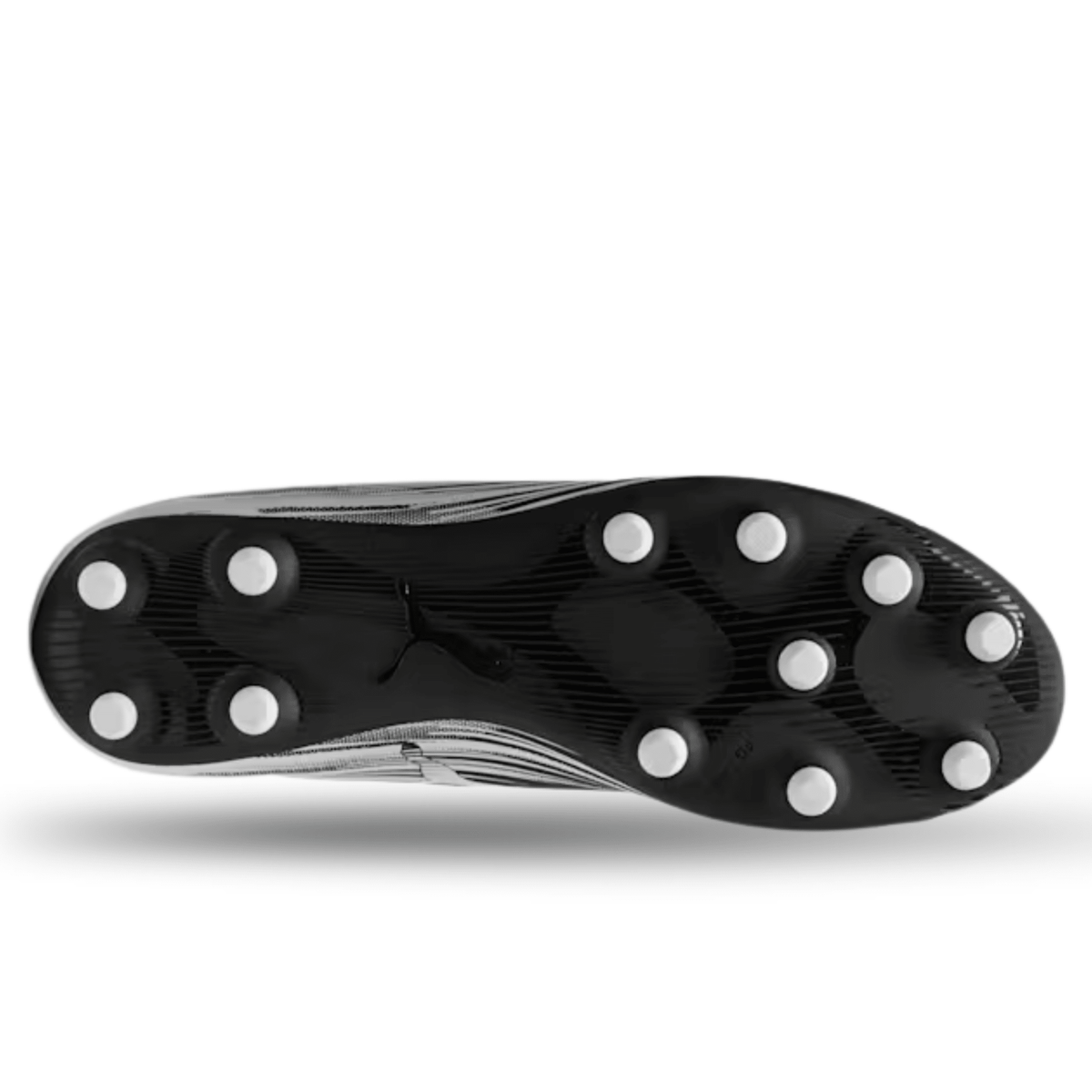 PUMA Attacanto II FG/AG Soccer Cleats (Black/White) | SoccerWearhouse