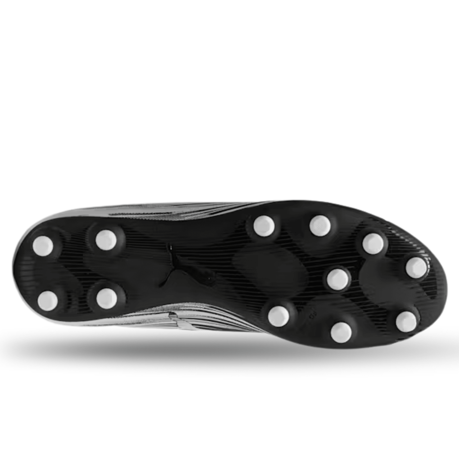 PUMA Attacanto II FG/AG Soccer Cleats (Black/White) | SoccerWearhouse