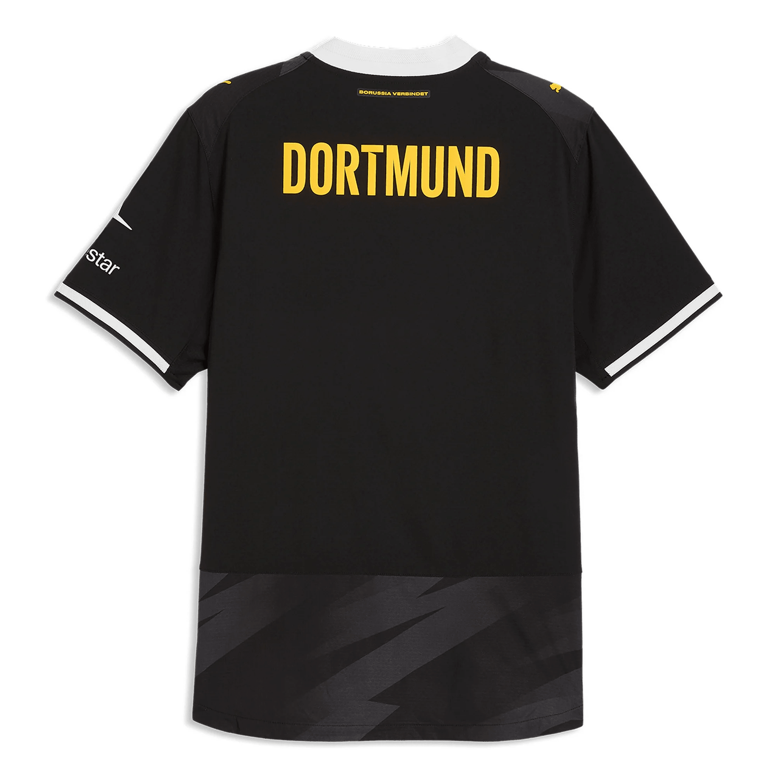 Puma Borussia Dortmund Authentic Away Jersey 26/27 (Black/Gray) | SoccerWearhouse