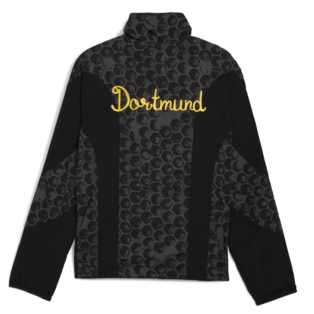 Puma BVB 25/26 KidSuper Reversible Jacket (Puma Black/Faster Yellow) | SoccerWearhouse