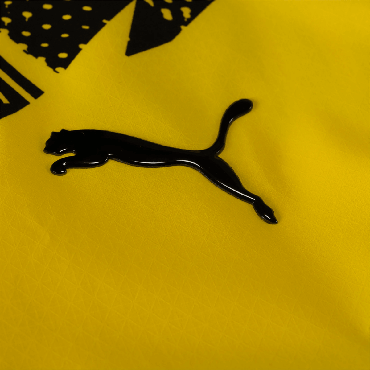 Puma BVB Dortmund Authentic Emre Can Home Jersey w/ Bundesliga Patch 25/26 (Faster Yellow/Puma Black) | SoccerWearhouse