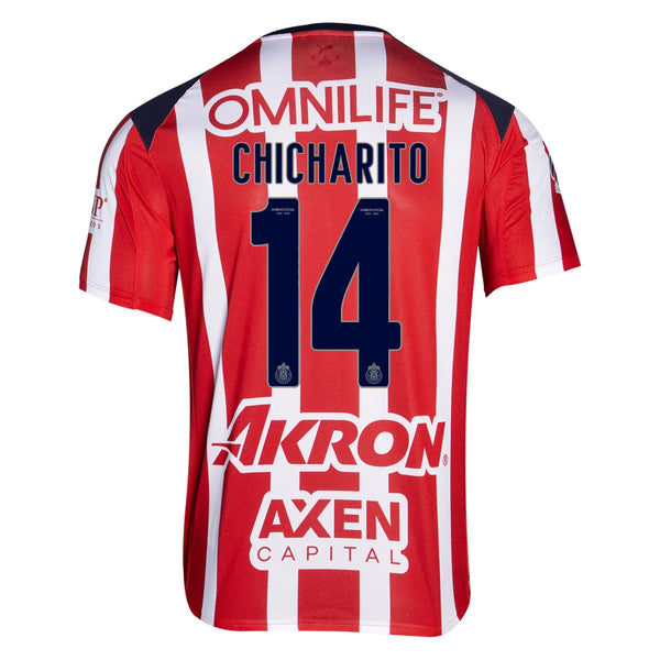 Puma Chicharito Javier Hernandez Men's Chivas De Guadalajara Home Jers