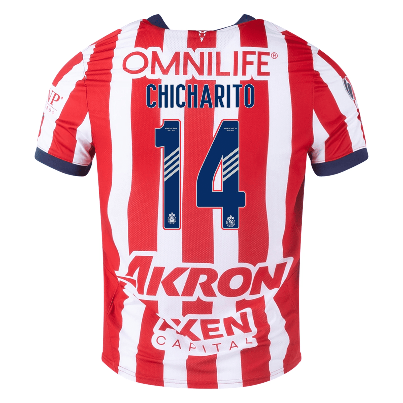 Puma Chivas Authentic Chicharito Home Jersey 24/25 (Puma Red/White) | SoccerWearhouse