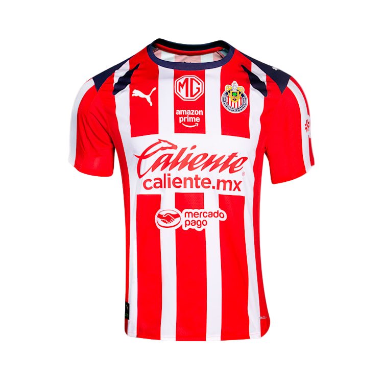 Puma Chivas Authentic Home Jersey 25/26 (Puma Red) | SoccerWearhouse