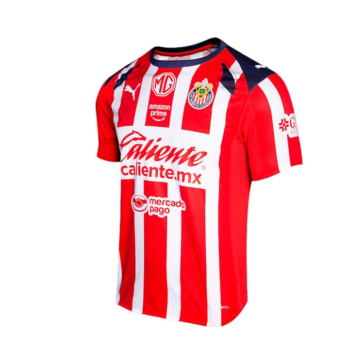 Puma Chivas Authentic Home Jersey 25/26 (Puma Red) | SoccerWearhouse