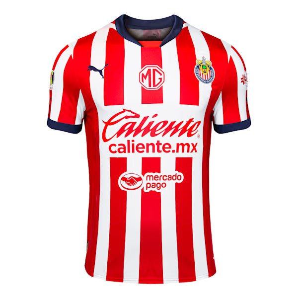 Puma Chivas De Guadalajara Authentic Home Jersey 24/25 (Puma Red/White) | SoccerWearhouse