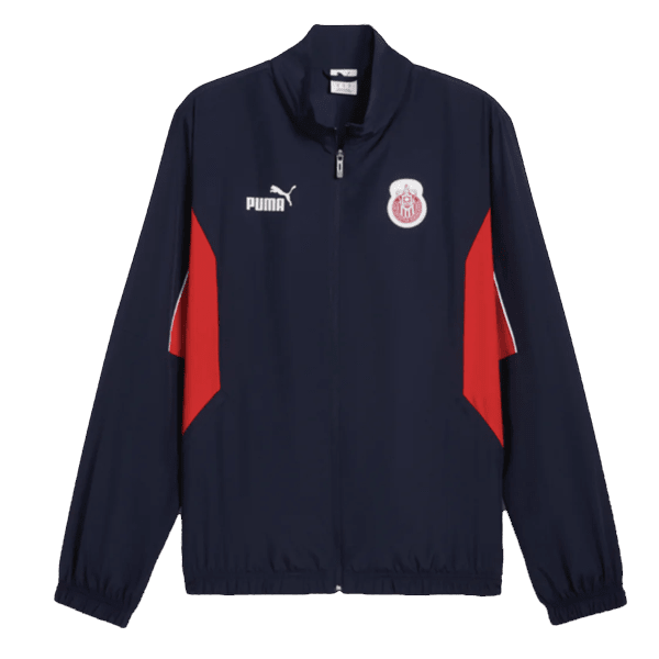 Puma Chivas Football Archive Jacket 24/25 (Puma Navy/Puma Red) | SoccerWearhouse