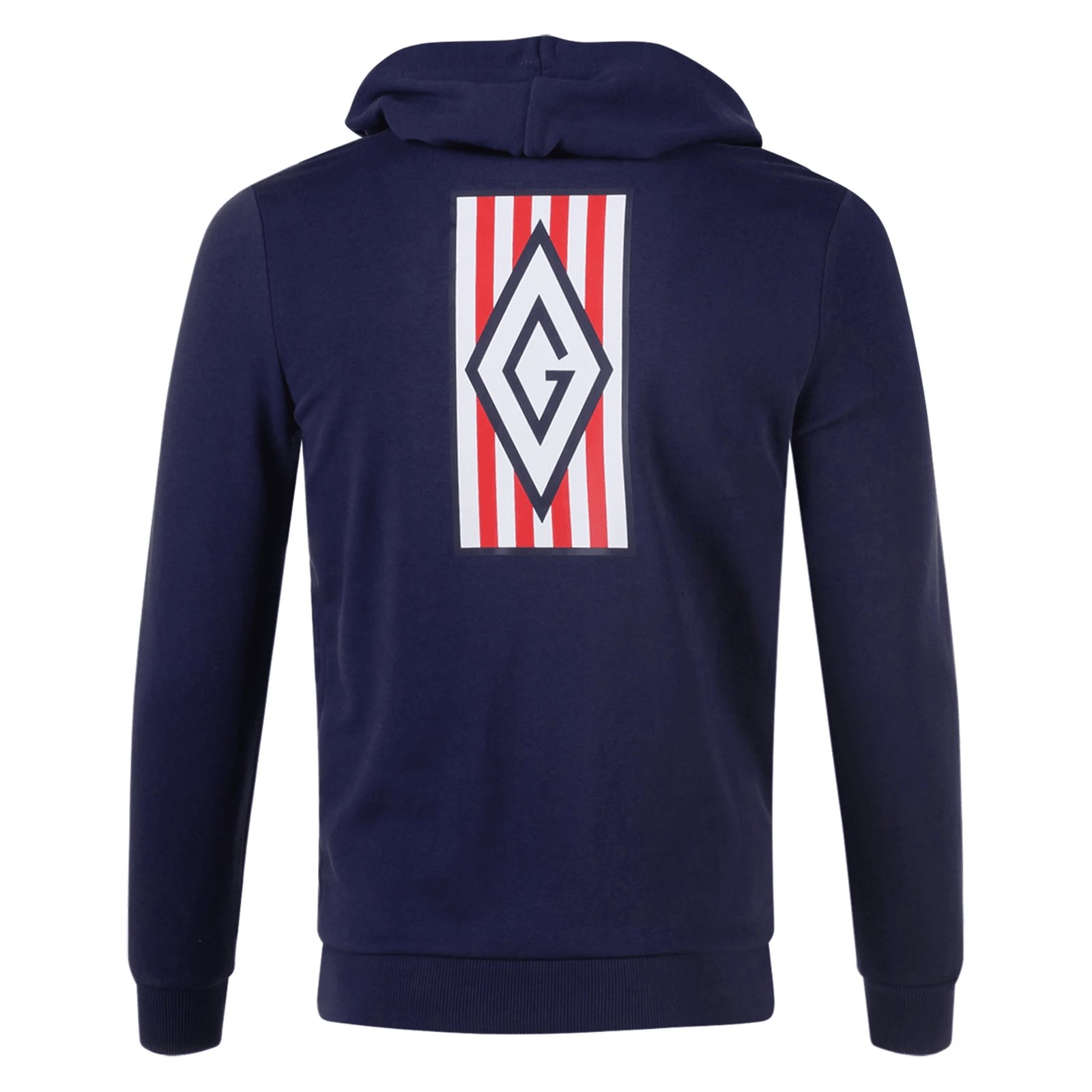 Puma Chivas Football Culture Hooded Full Zip Jacket 24/25 (Puma Navy/Puma White) | SoccerWearhouse