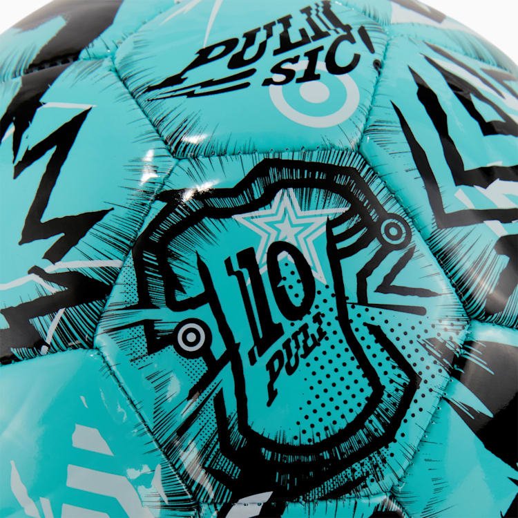 PUMA Christian Pulisic CP 10 Graphic Soccer Ball (Hero Blue/Puma Black) | SoccerWearhouse