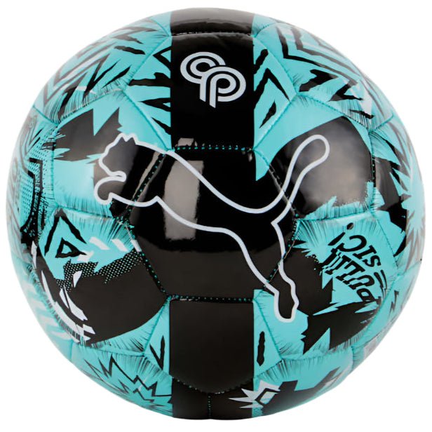 PUMA Christian Pulisic CP 10 Graphic Soccer Ball (Hero Blue/Puma Black) | SoccerWearhouse