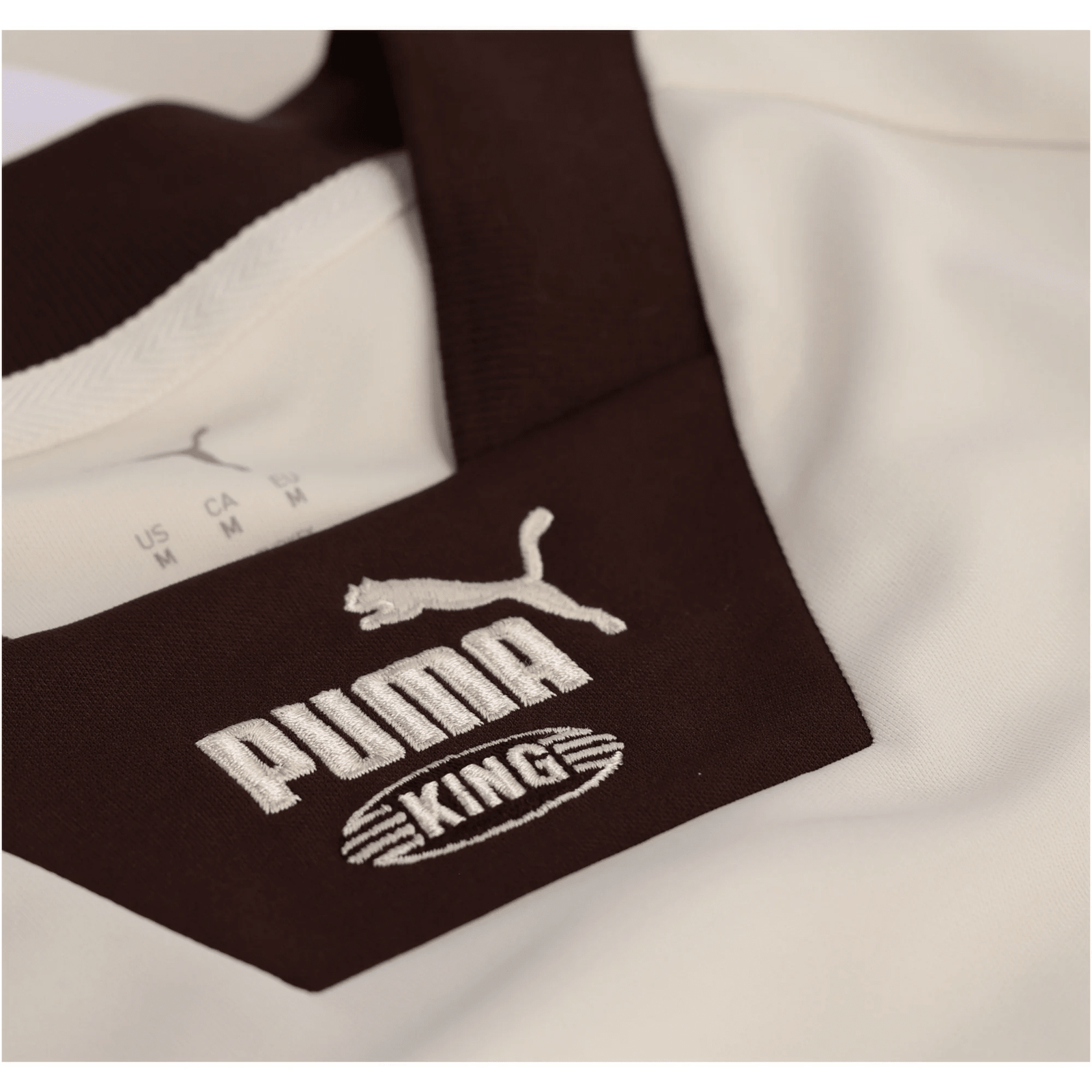 Puma FC St. Pauli King Retro Long Sleeve Jersey 26/27 (Alpine Snow/Dark Chocolate) | SoccerWearhouse