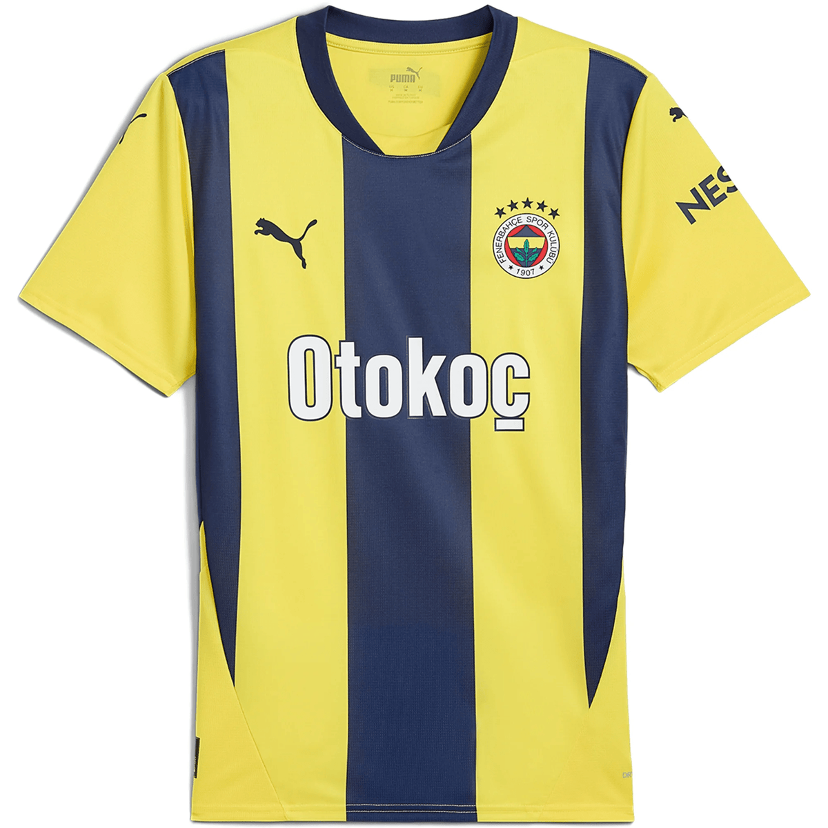 Puma Fenerbache Home Jersey 24/25 (Speed Yellow/Blue Violet) | SoccerWearhouse
