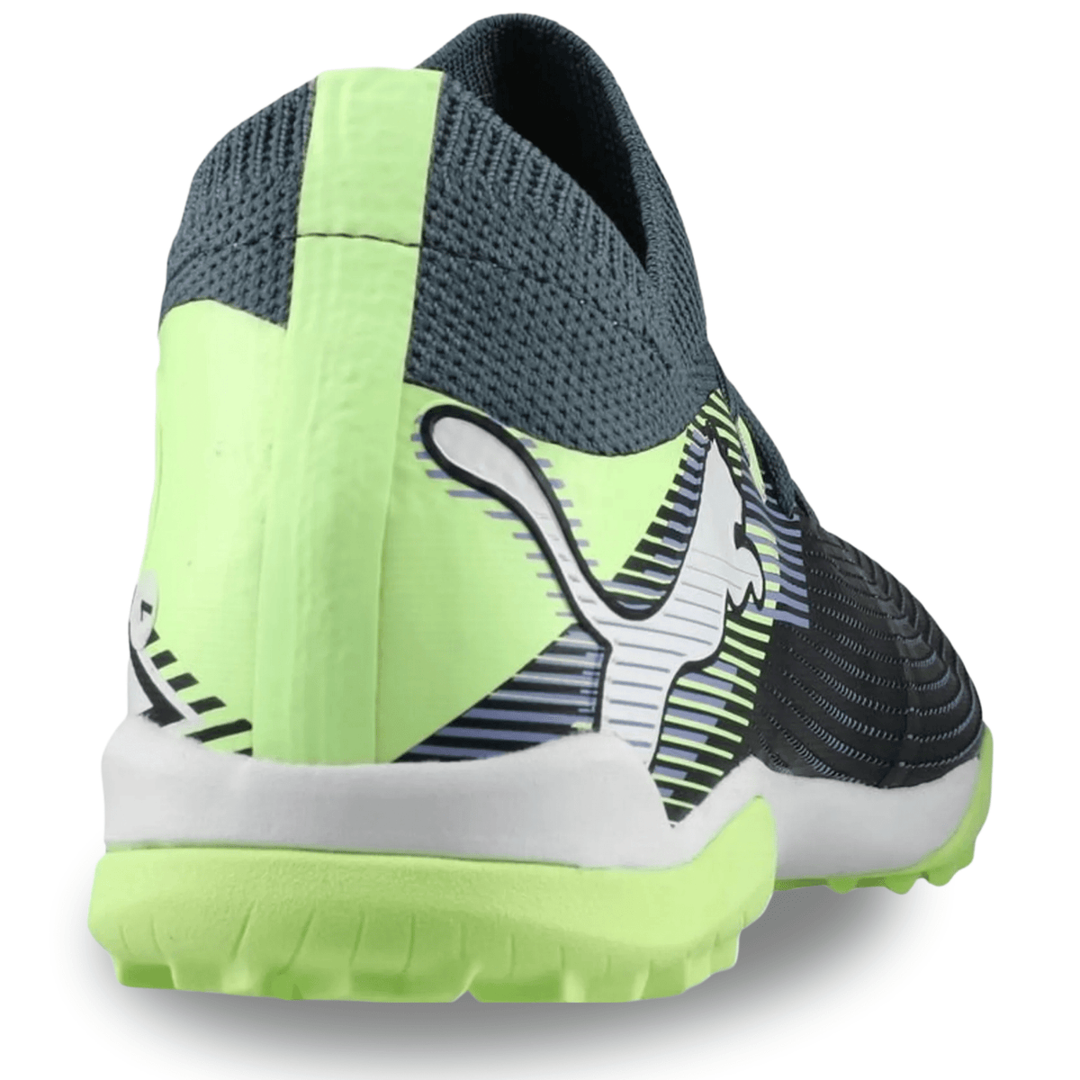 Puma Future 7 Match Turf Soccer Shoes (Gray Skies/Fizzy Apple) | SoccerWearhouse