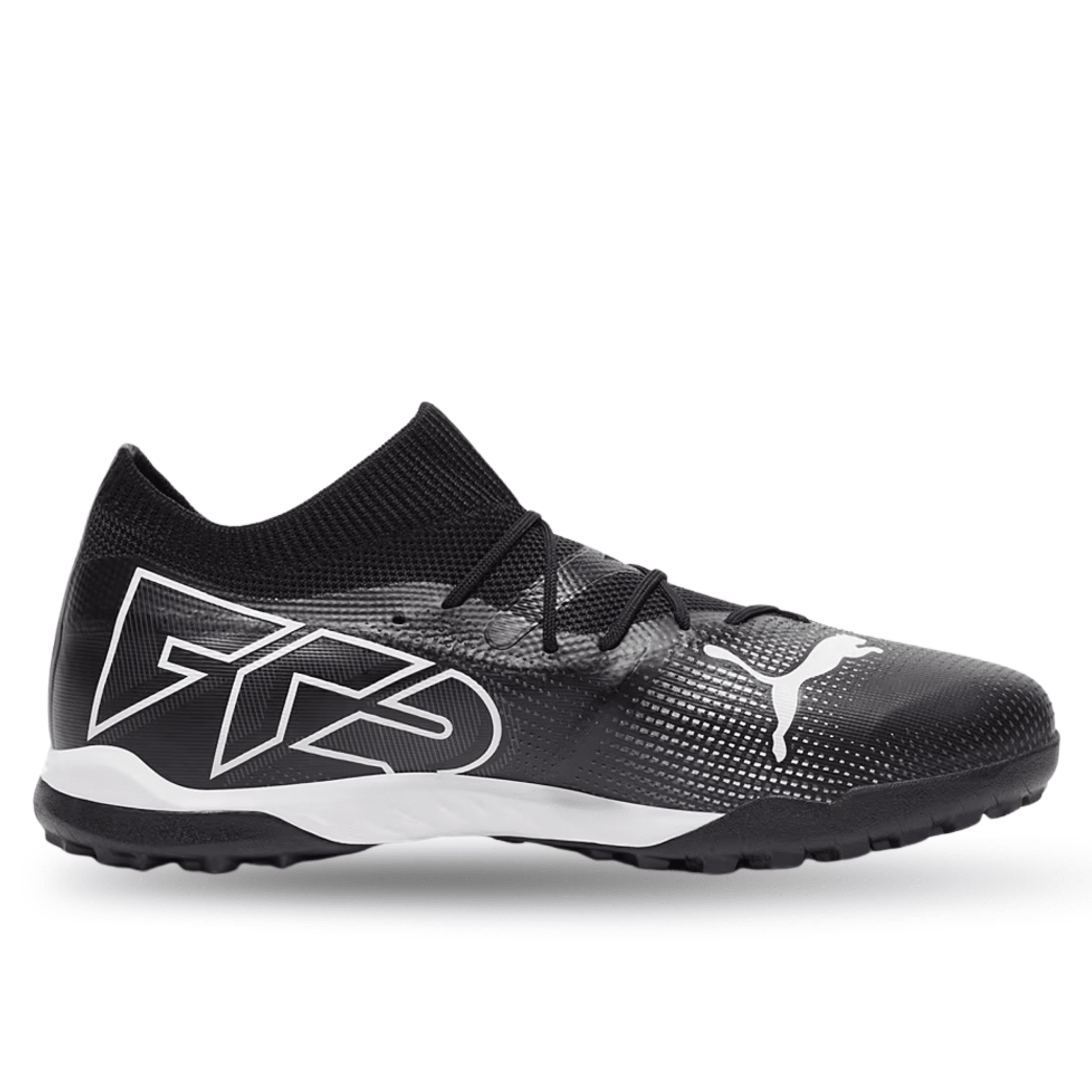 Puma Future 7 Match Turf Soccer Shoes (Puma Black/Puma White) Puma Future 7 Match Turf Soccer Shoes (Puma Black/Puma White)