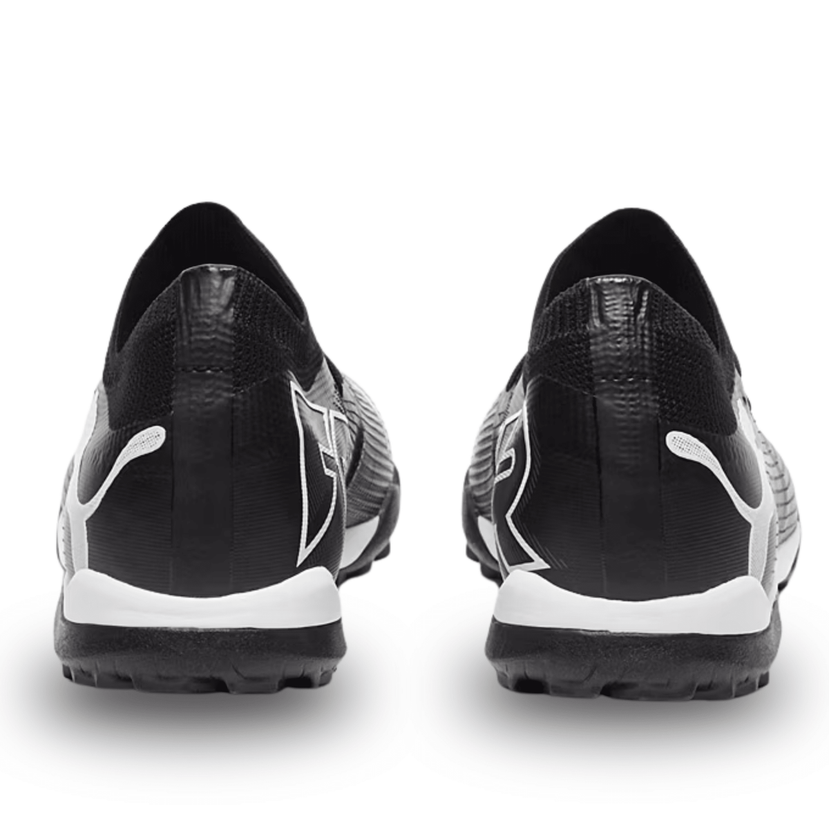 Puma Future 7 Match Turf Soccer Shoes (Puma Black/Puma White) | SoccerWearhouse