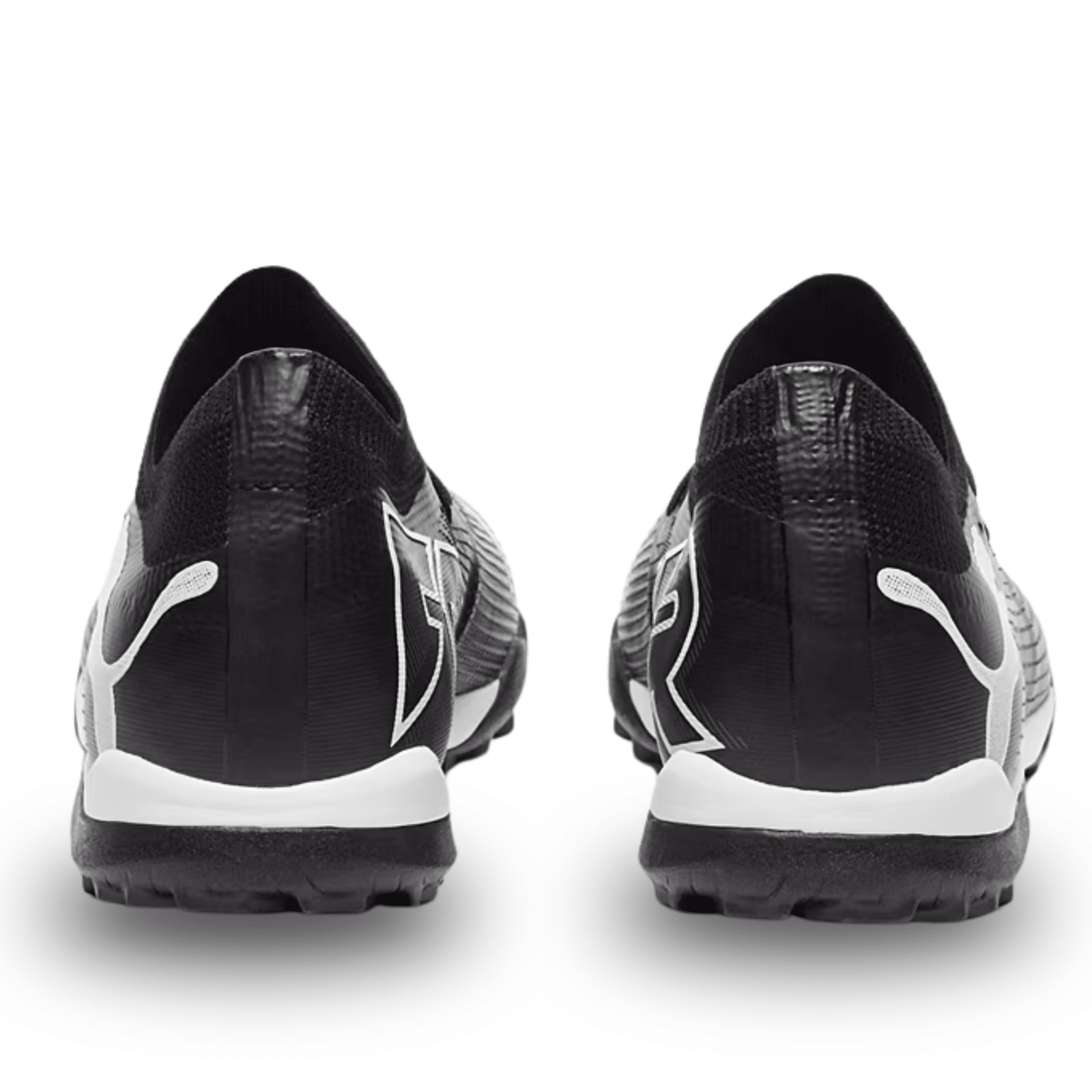 Puma Future 7 Match Turf Soccer Shoes (Puma Black/Puma White) | SoccerWearhouse