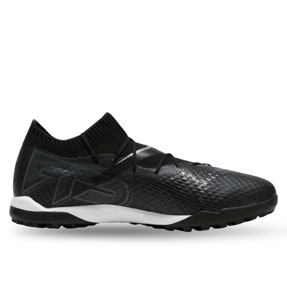 Puma Future 7 Pro Cage Turf Soccer Shoes (Puma Black/Puma White) | SoccerWearhouse