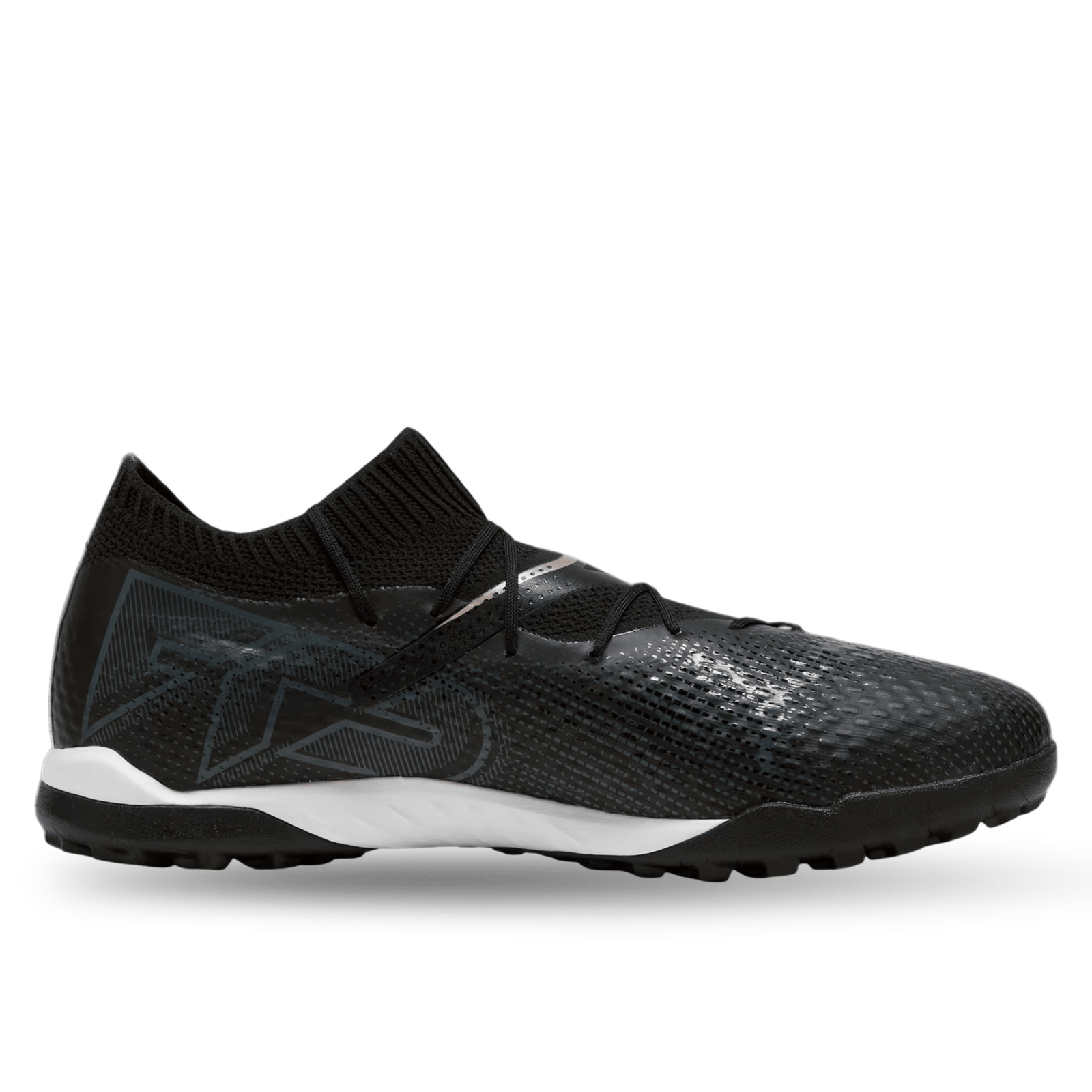 Puma Future 7 Pro Cage Turf Soccer Shoes (Puma Black/Puma White) | SoccerWearhouse