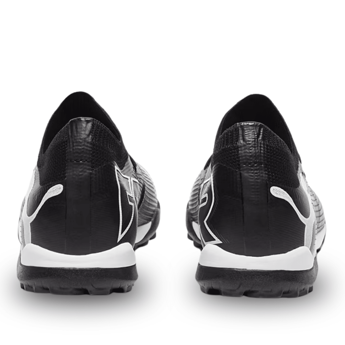 Puma Future 7 Pro Cage Turf Soccer Shoes (Puma Black/Puma White) | SoccerWearhouse