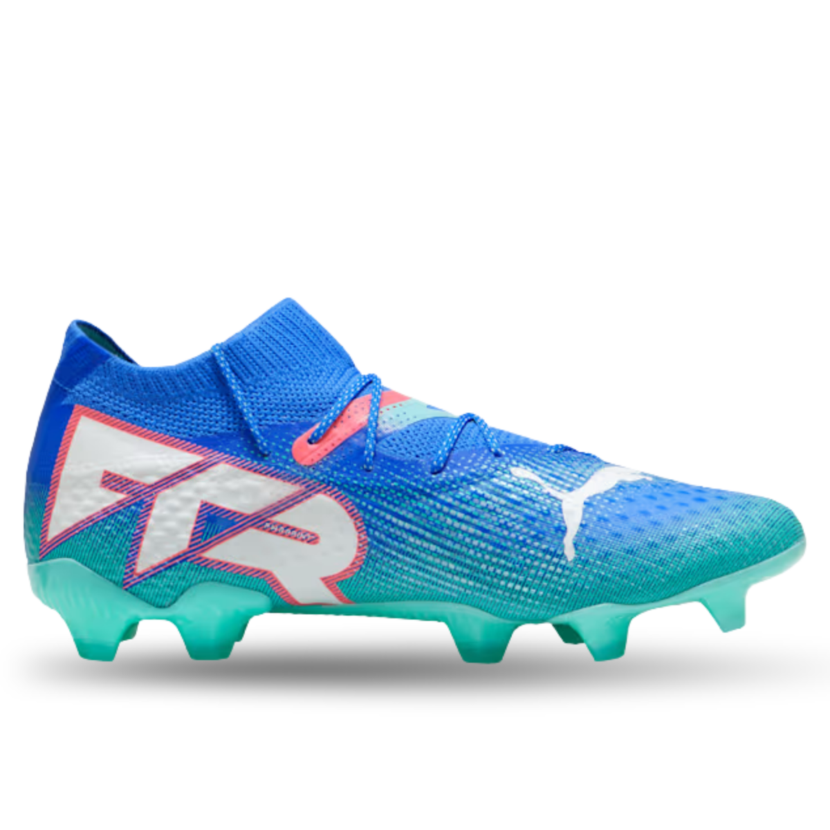 Puma Future 7 Ultimate FG/AG Soccer Cleats (Bluemazing/Puma White) | SoccerWearhouse
