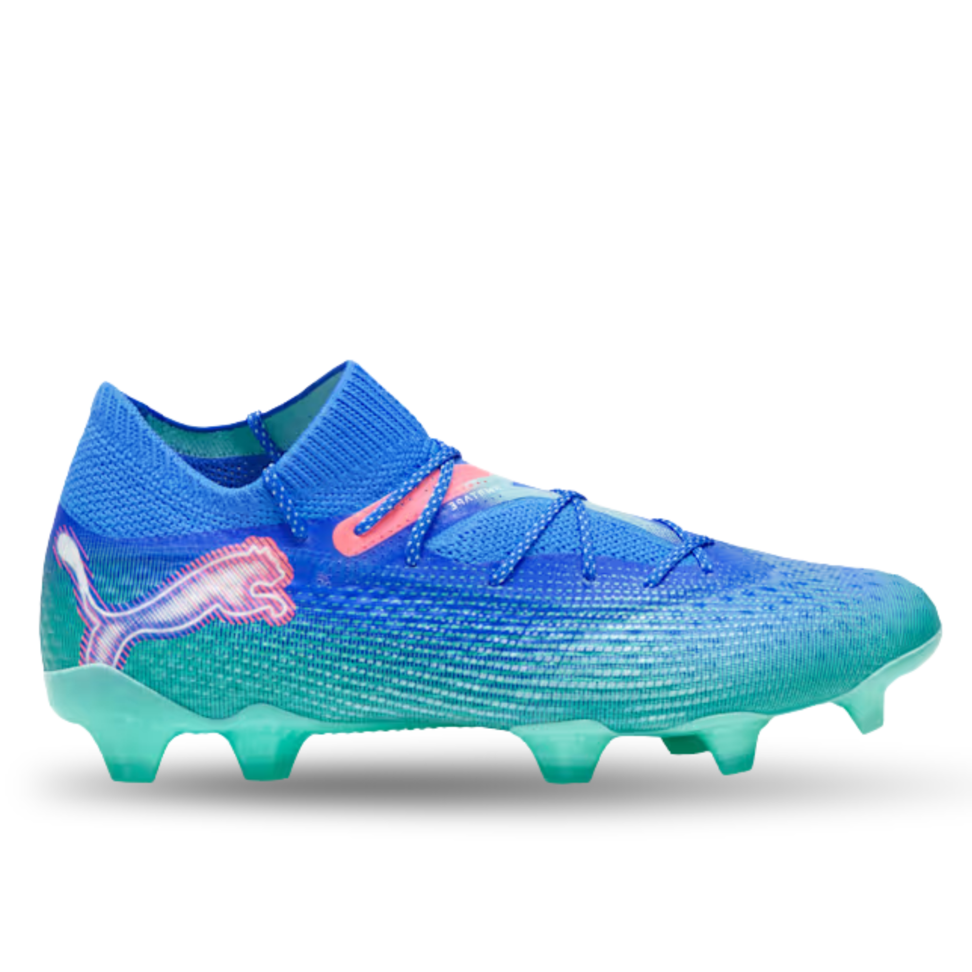Puma Future 7 Ultimate FG/AG Soccer Cleats (Bluemazing/Puma  display picture 2