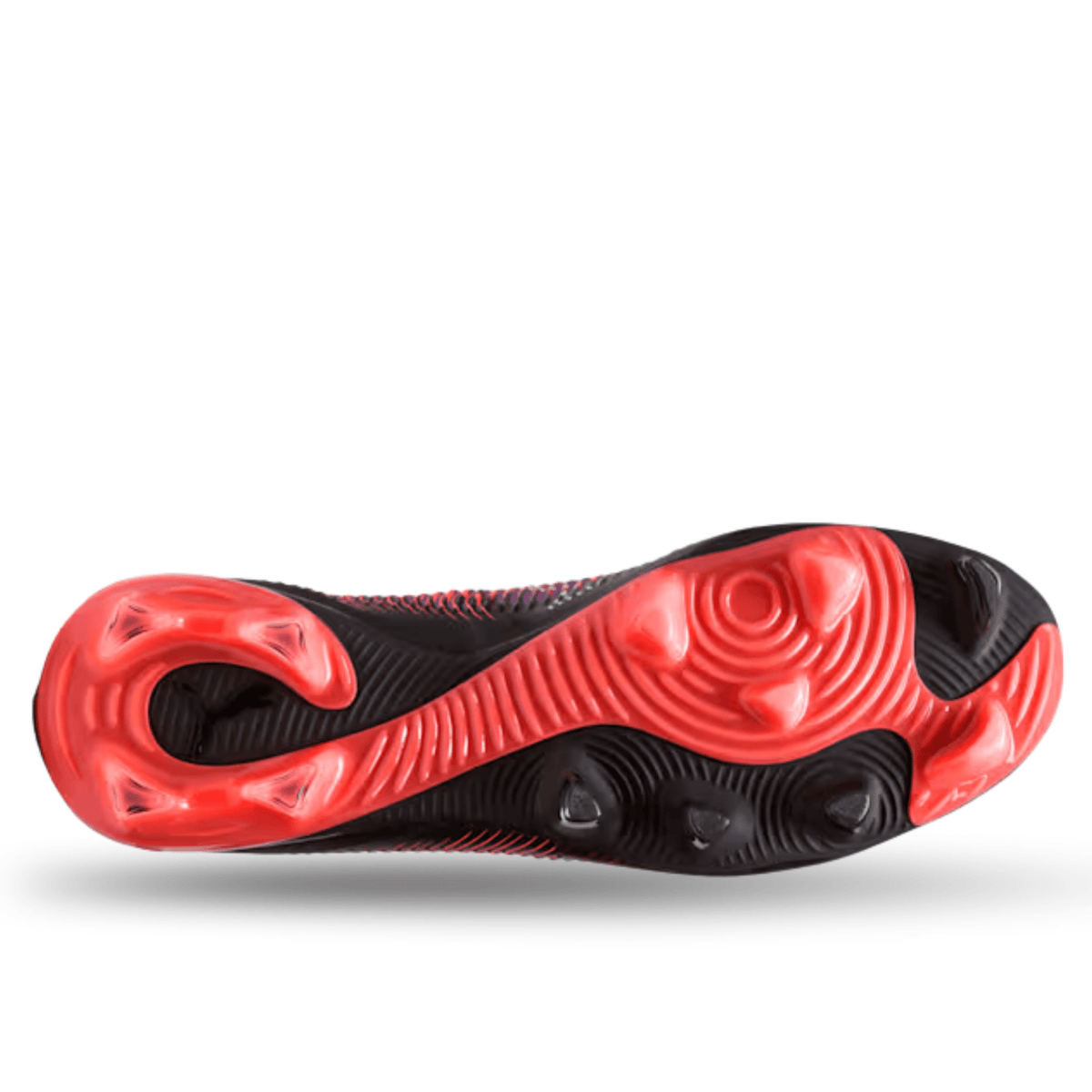 Puma Future 8 Match FG/AG Soccer Cleats (Black/Glowing Red) | SoccerWearhouse