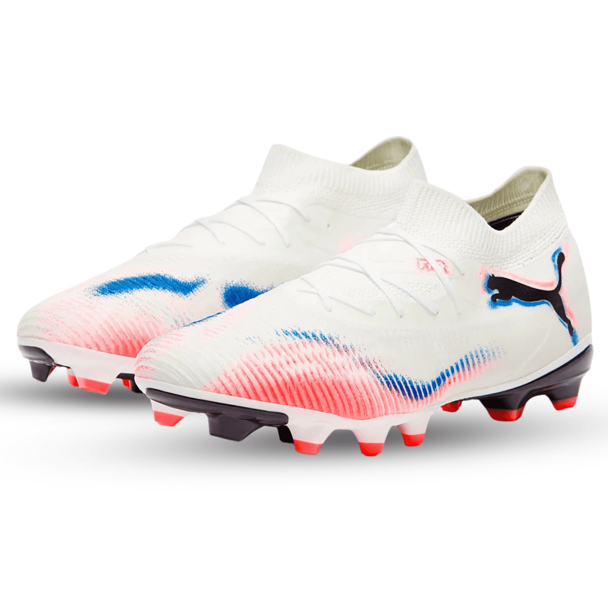 Puma Future 8 Match FG/AG Soccer Cleats(White) | SoccerWearhouse