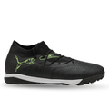 Puma Future 8 Match Turf Soccer Shoes (Black/Fizzy Light/Green)