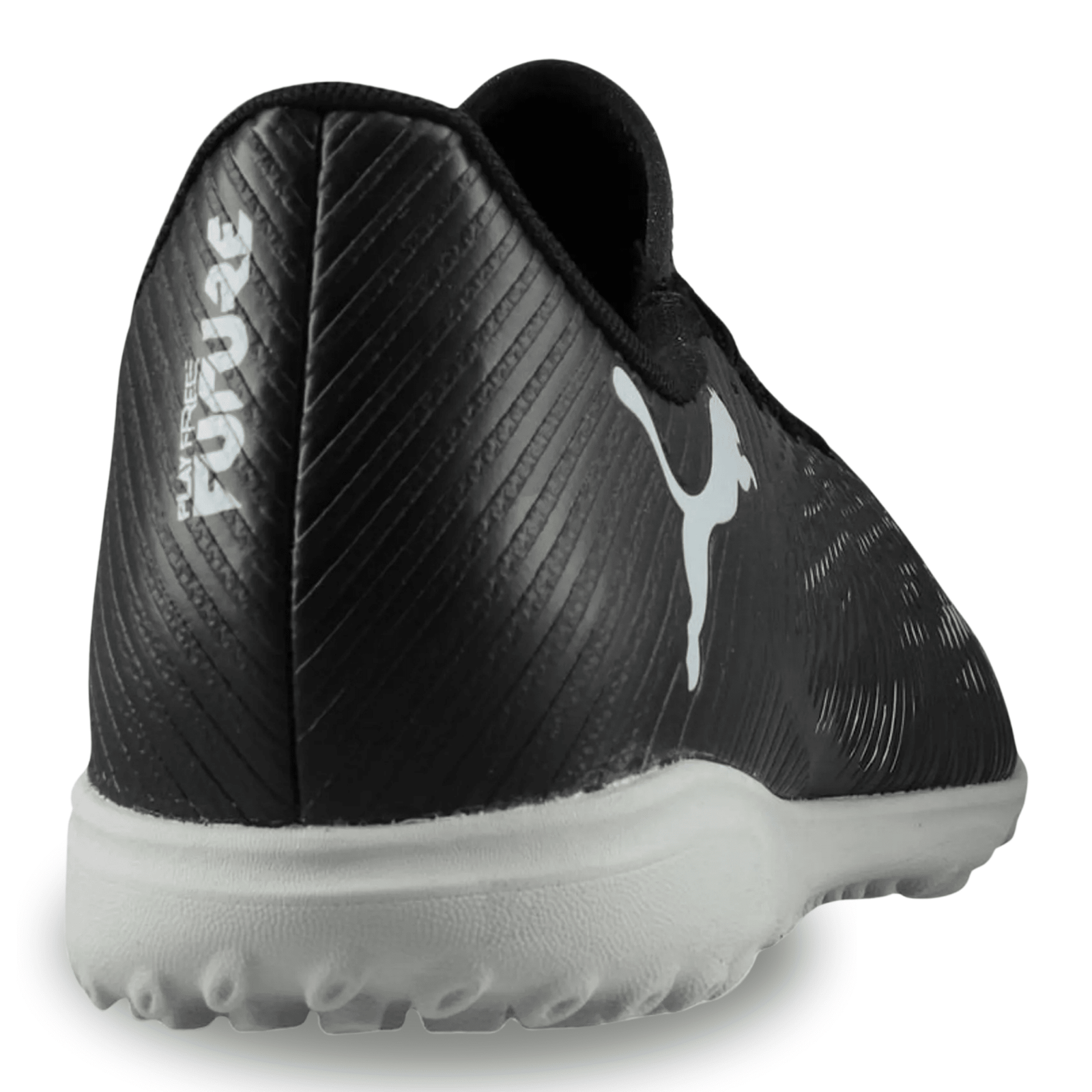 Puma Future 8 Play Turf Soccer Shoes (Black/Cool Grey/Fluo Green) | SoccerWearhouse